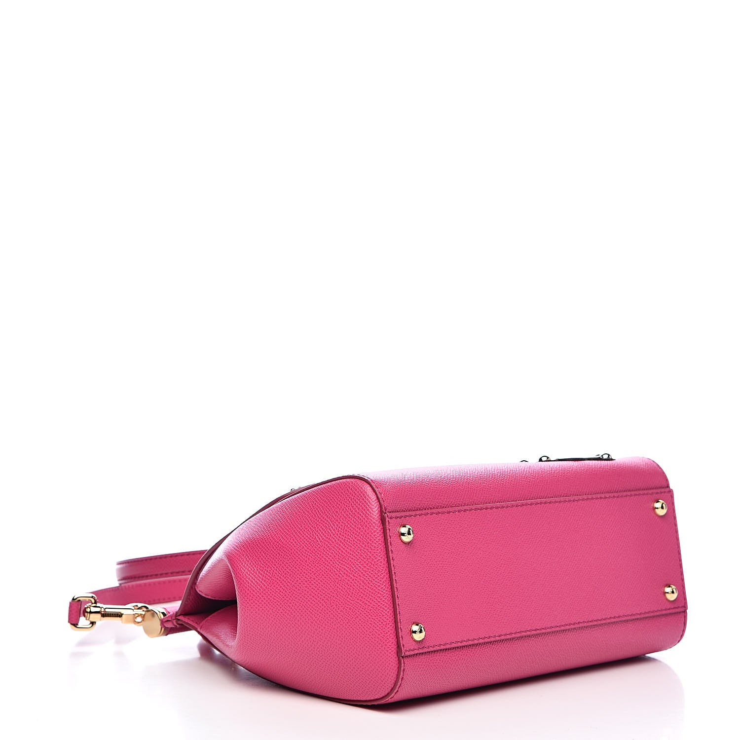 Dolce & Gabbana Dauphine Oops Patch Medium Miss Sicily Satchel Rosa Geranio 4 of 9