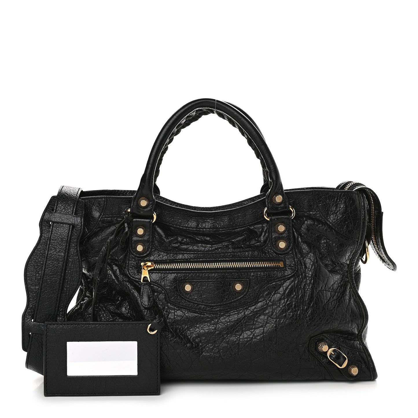 Agneau Giant 12 Gold Hardware City Black