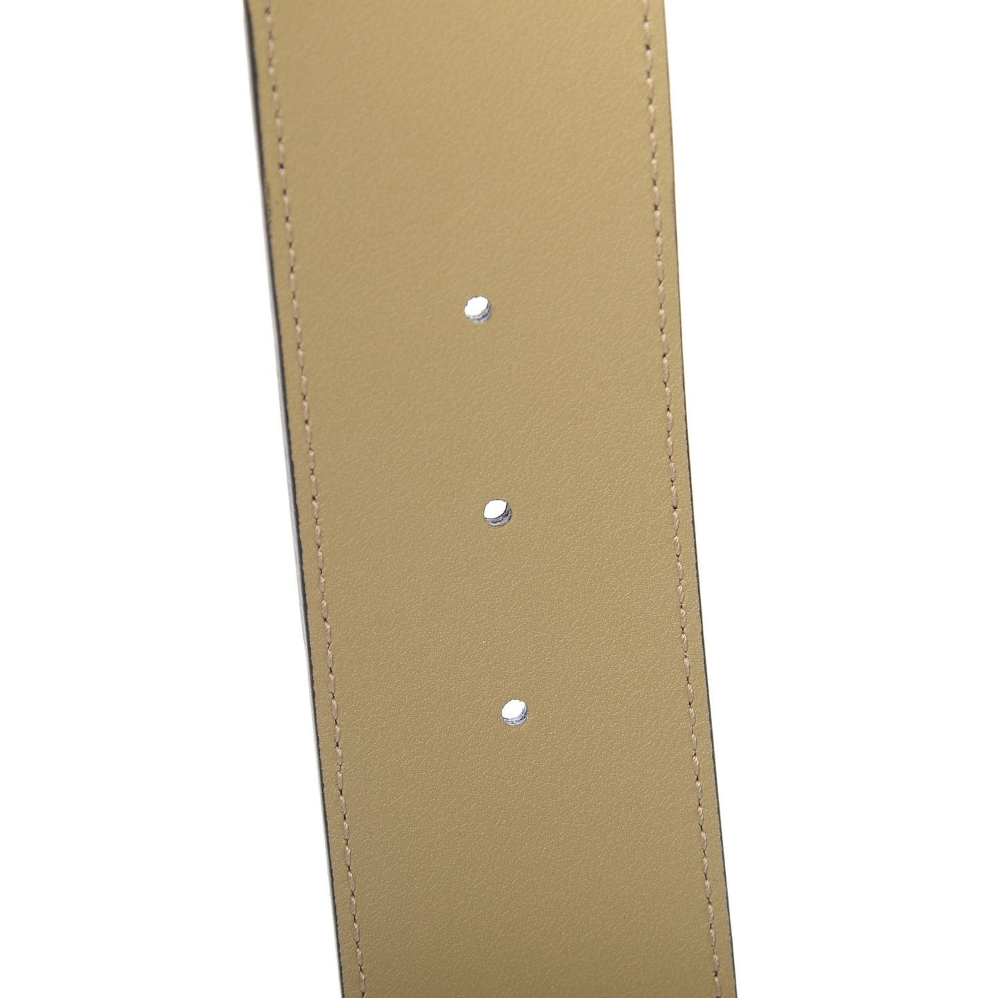 Calfskin Striped Textured Double G 50mm Belt 85 34 Black Beige
