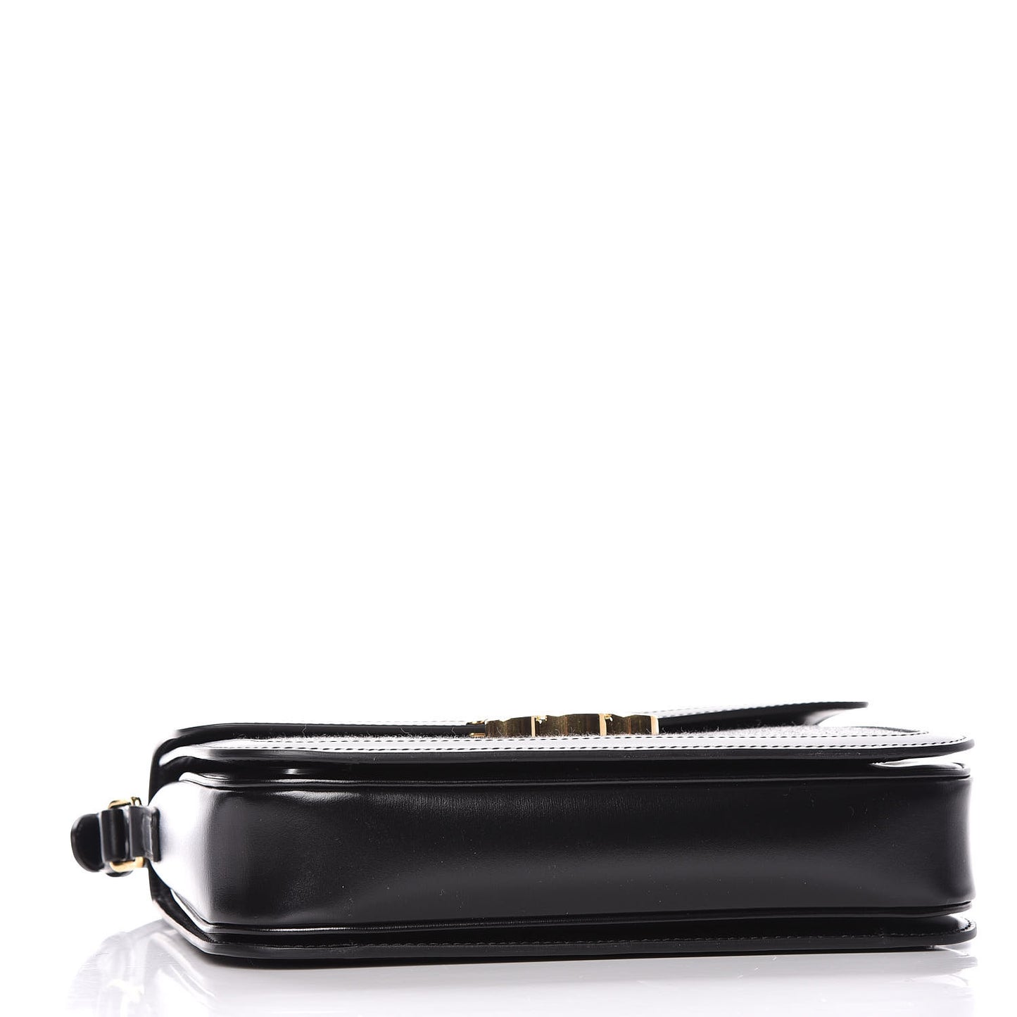 Textile Natural Calfskin Large Triomphe Black