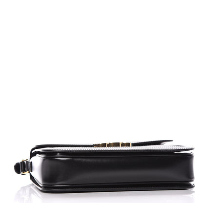 Celine Textile Natural Calfskin Large Triomphe Black 4 of 9