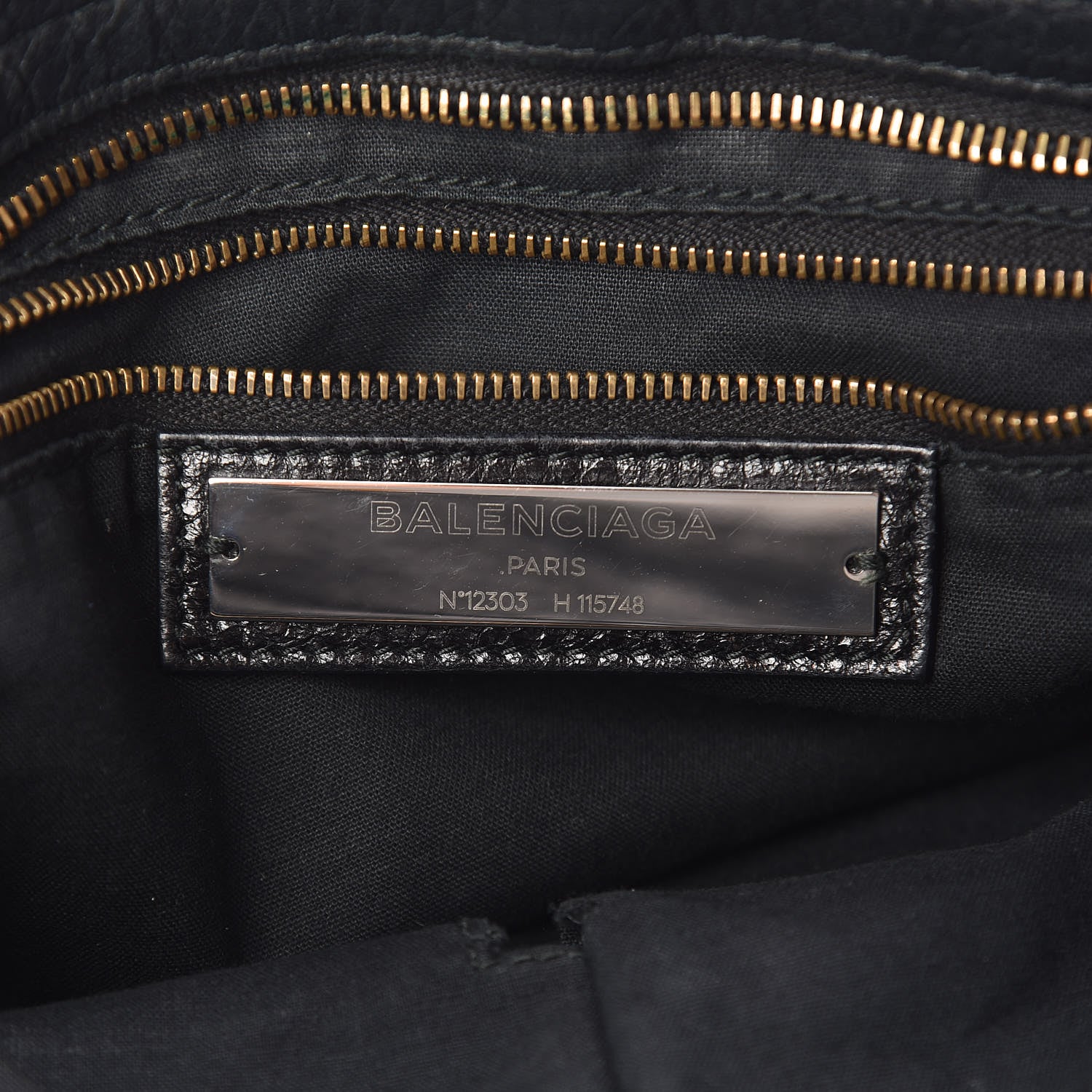 Balenciaga Agneau Classic Hardware City Black 6 of 10