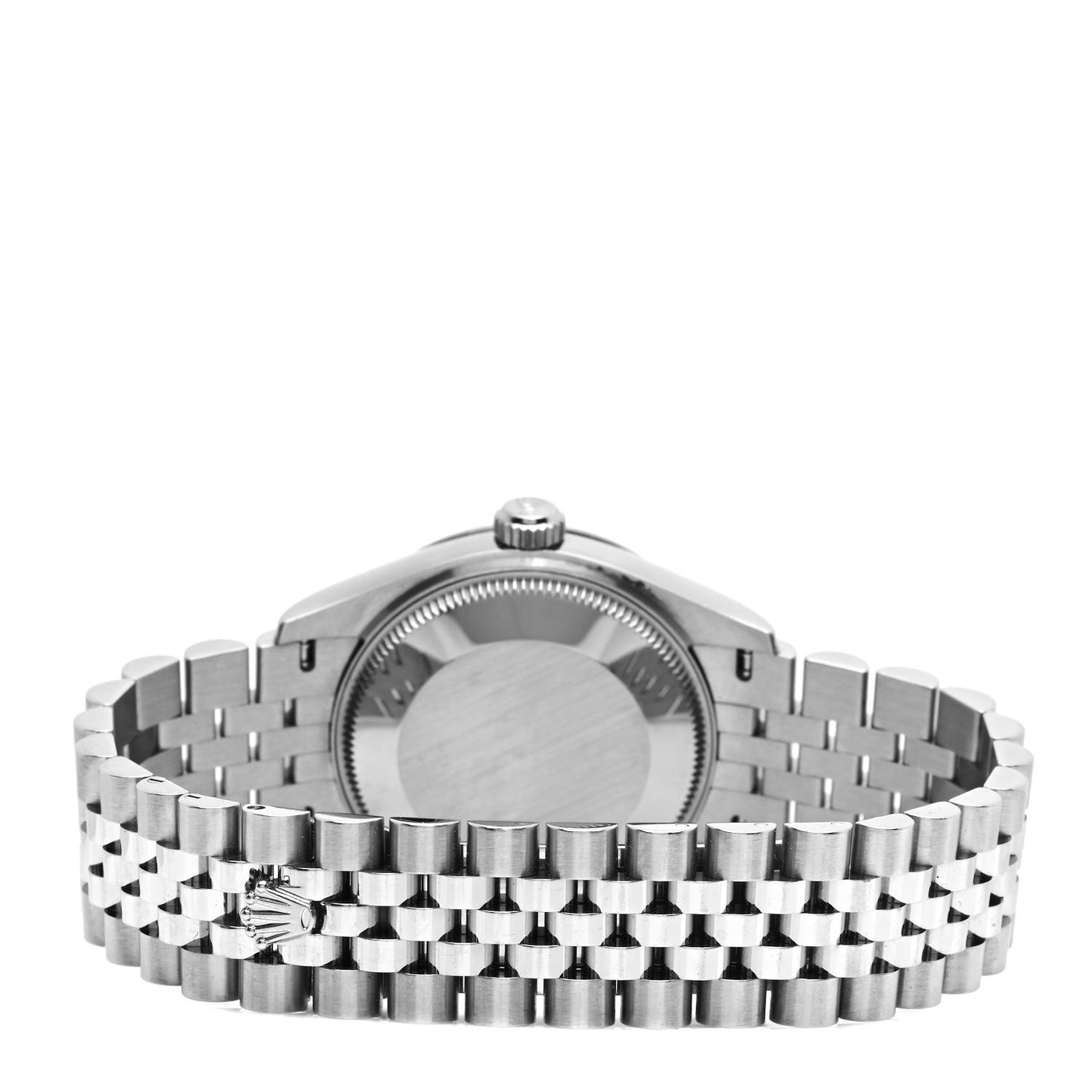 Stainless Steel 18K White Gold 31mm Oyster Perpetual Datejust Watch Bright Blue Roman 278274