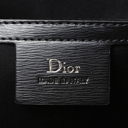 Christian Dior HOMME Coated Canvas Darklight Stitched Sling Backpack Black 6 of 9
