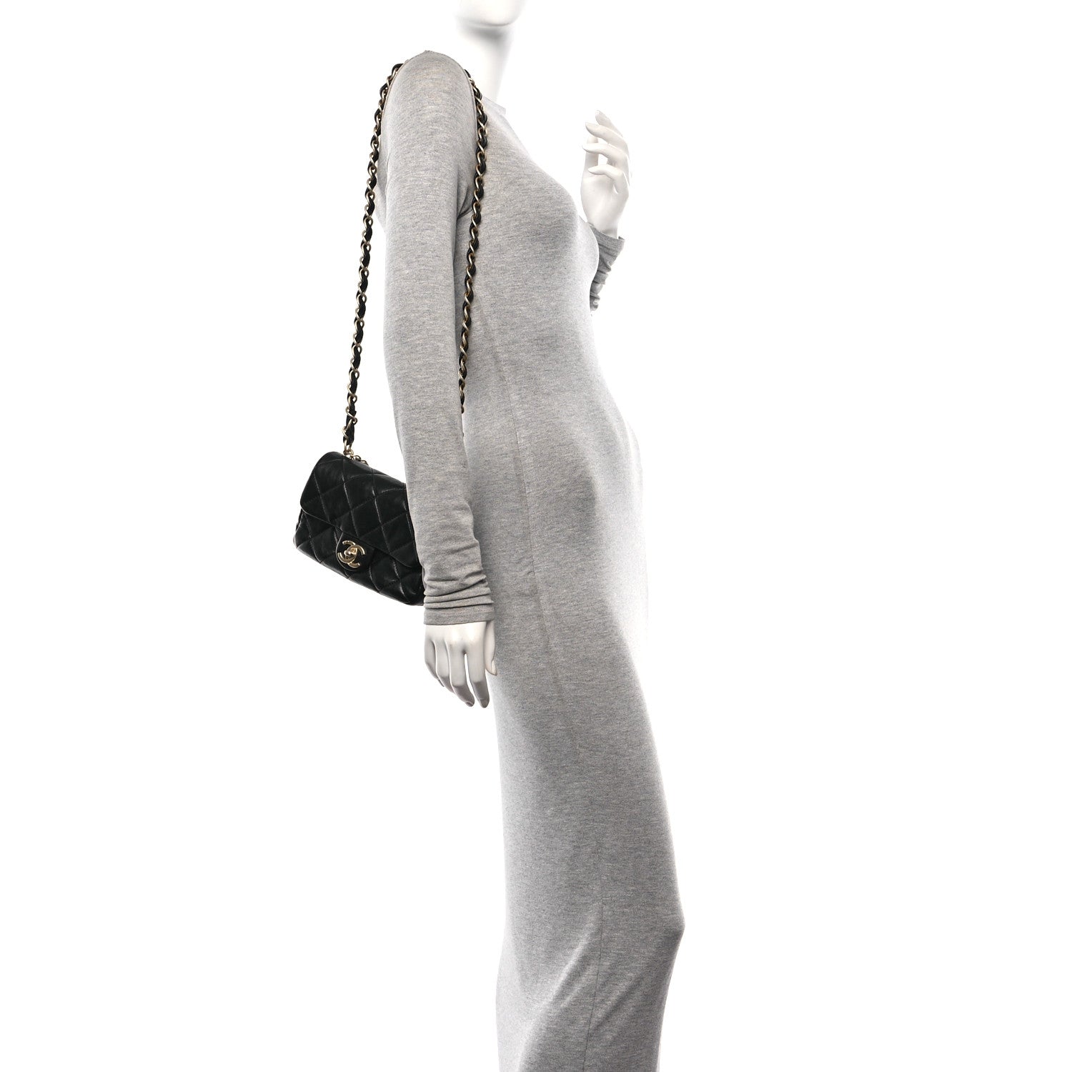 Chanel Lambskin Quilted Small Fancy Jewel Flap Black 2 of 10