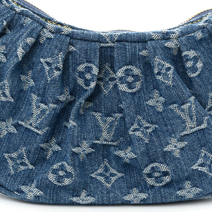 Louis Vuitton Monogram Denim Pochette Valley Blue 6 of 9