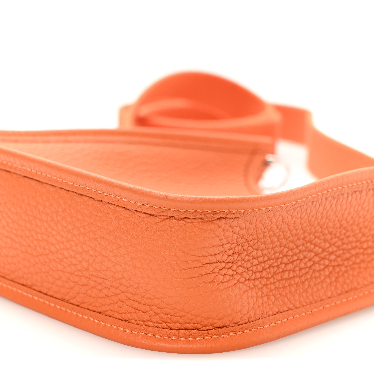 Hermes Taurillon Clemence Evelyne TPM Abricot 10 of 11