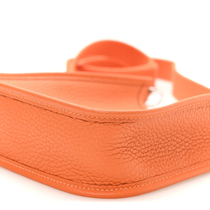 Hermes Taurillon Clemence Evelyne TPM Abricot 10 of 11
