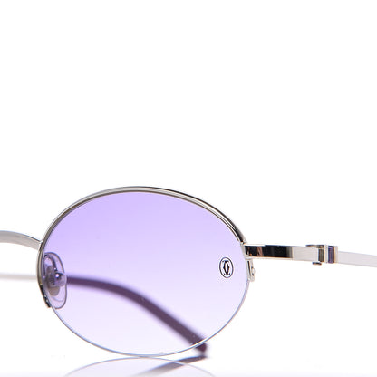 Cartier Amethyst Oval Sunglasses T8100512 Purple 7 of 8