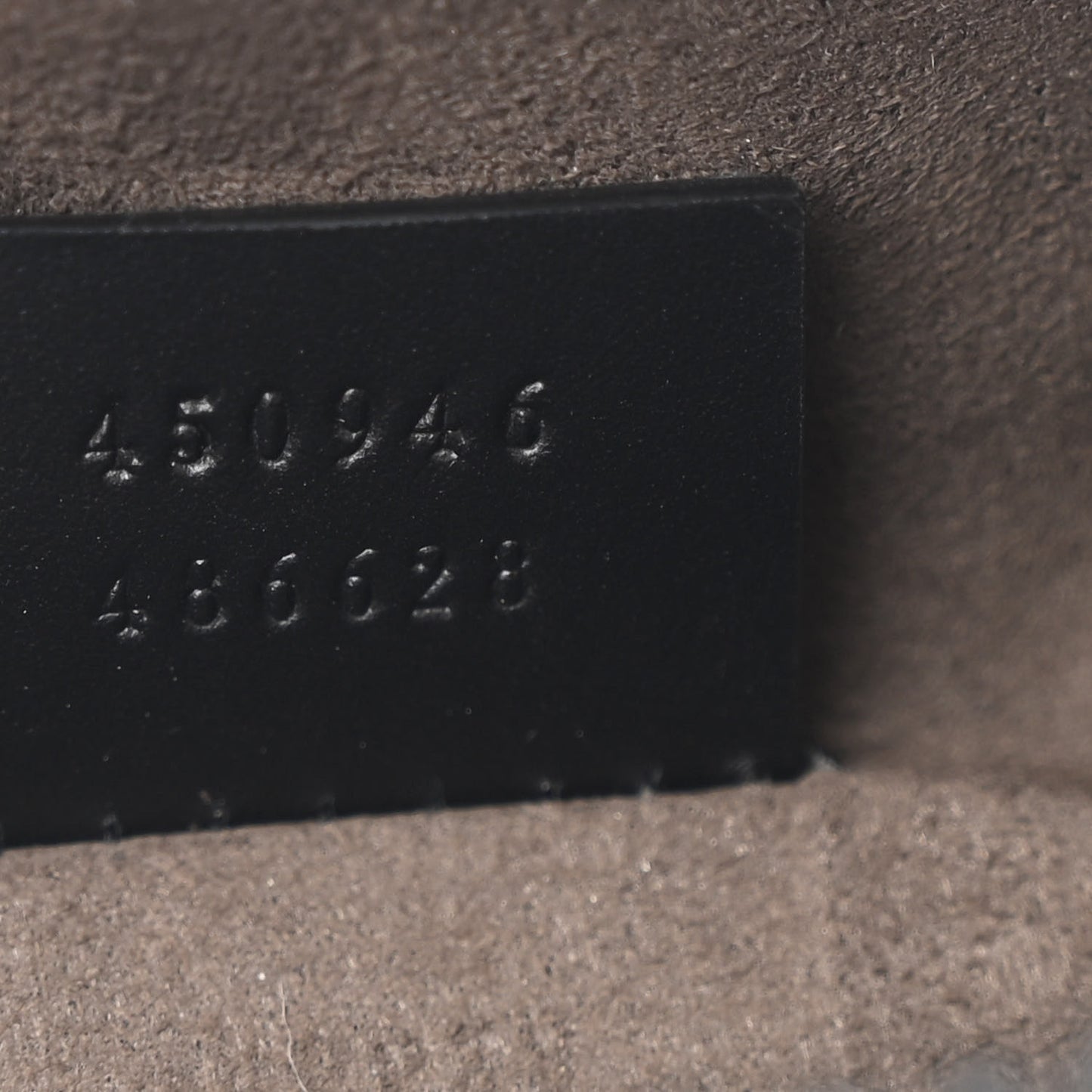 GG Supreme Monogram Belt Bag Black
