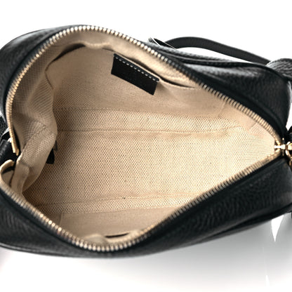 Gucci Pebbled Calfskin Small Soho Disco Bag Black 5 of 12