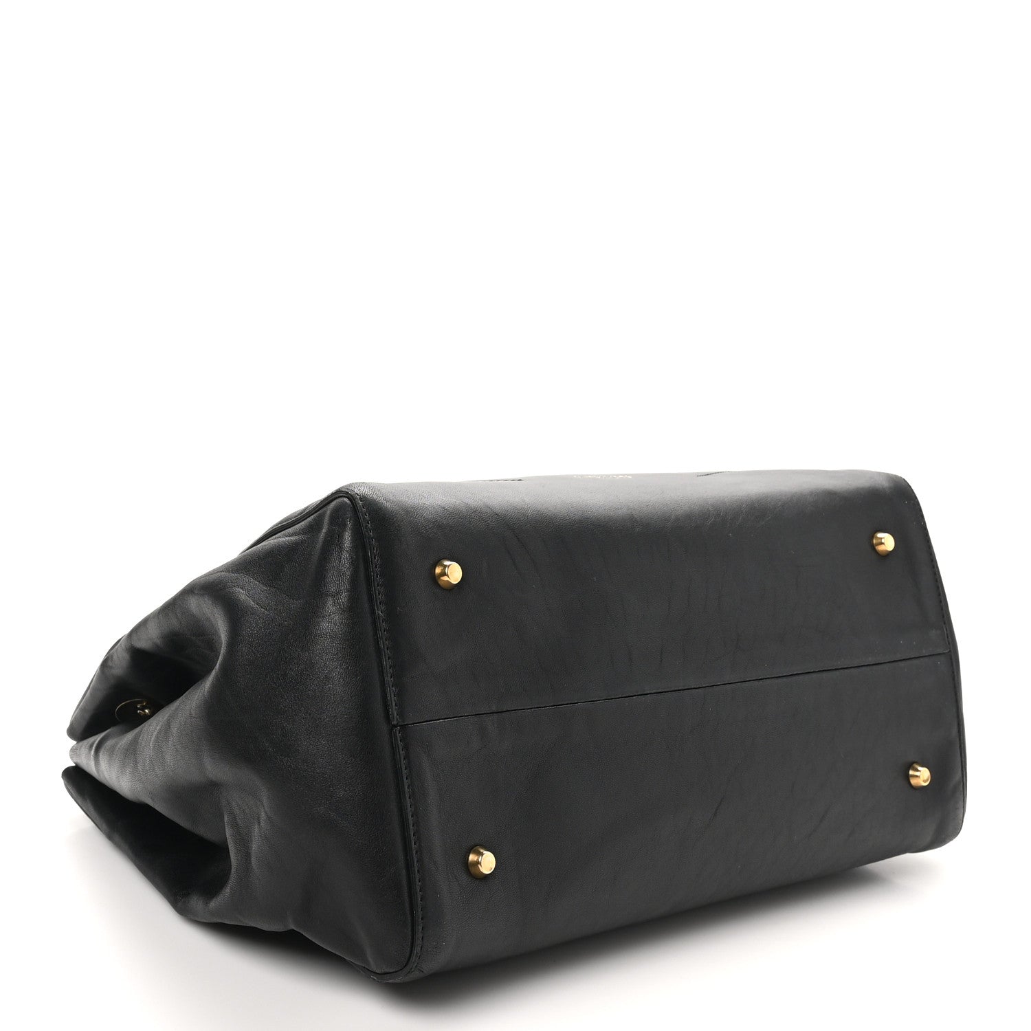 Lanvin Lambskin Quilted Medium Sugar Shoulder Bag Black 4 of 9