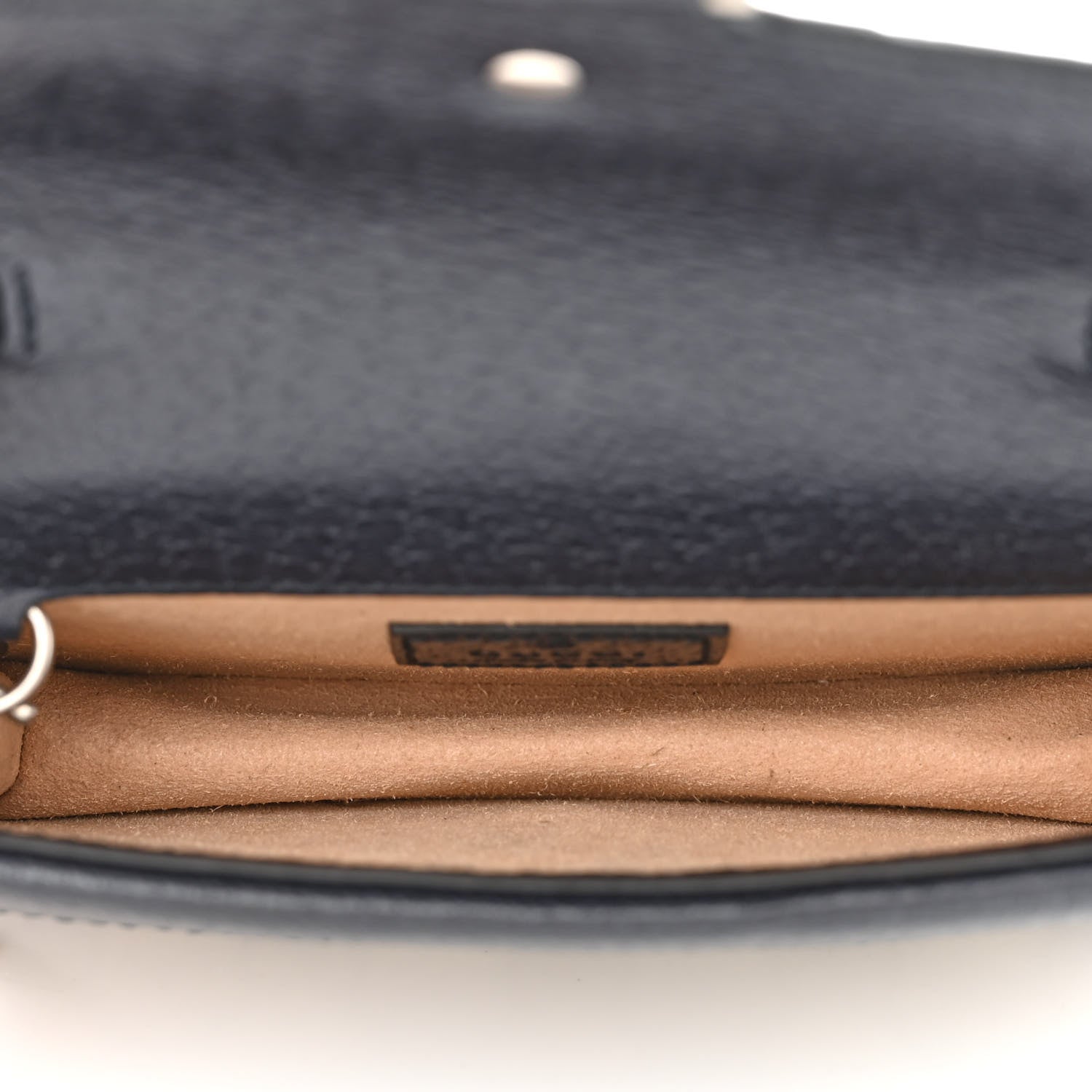 Gucci GG Supreme Monogram Textured Dollar Calfskin Super Mini Dionysus Shoulder Bag Beige Blue 5 of 11
