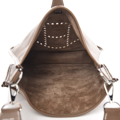 Hermes Taurillon Clemence Evelyne III PM Etoupe 5 of 9