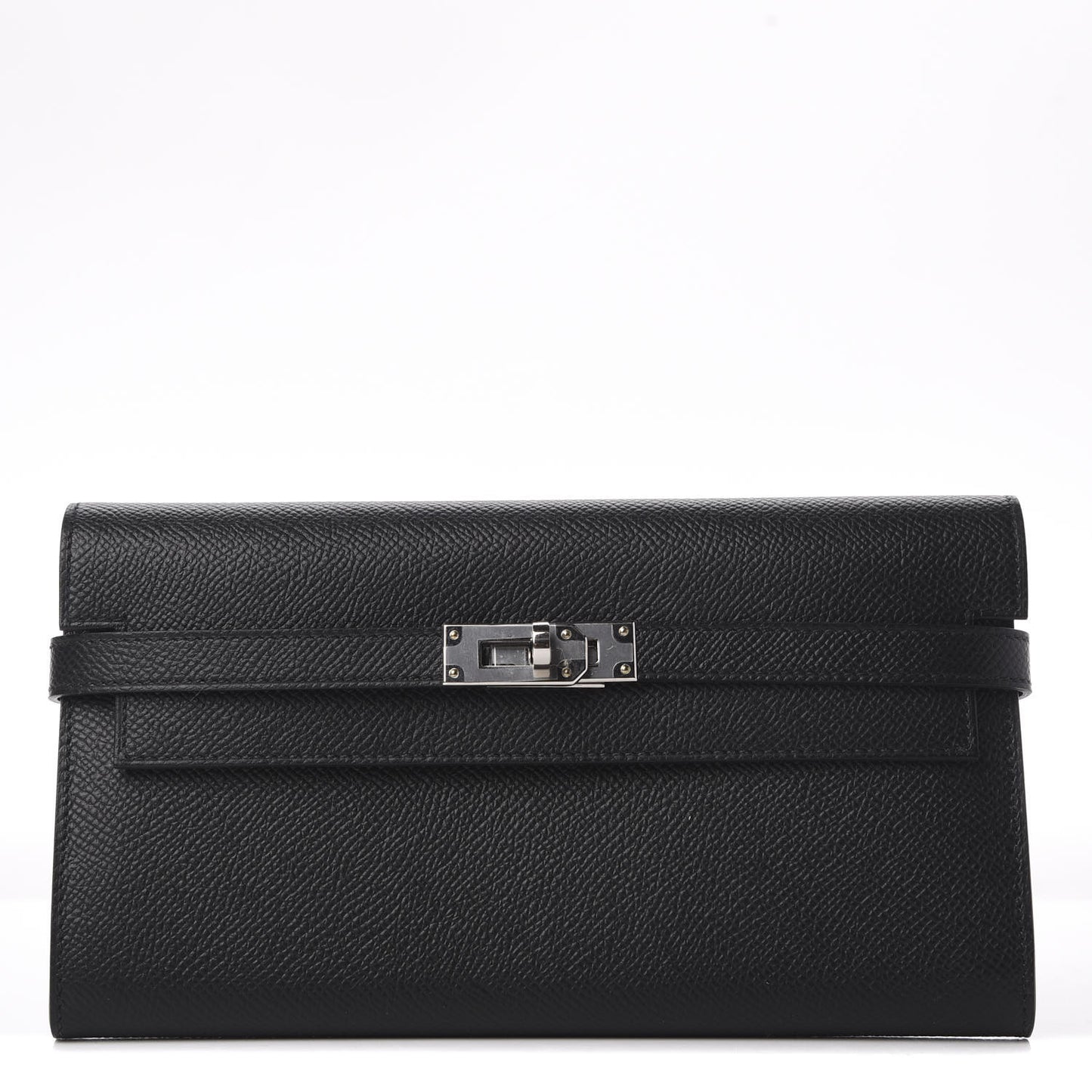Epsom Kelly Longue Wallet Black