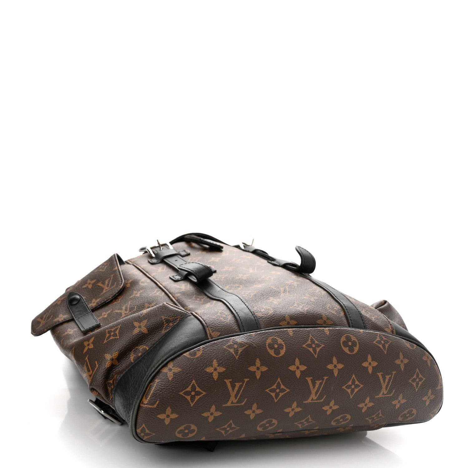 Louis Vuitton Monogram Macassar Christopher PM Backpack 4 of 11