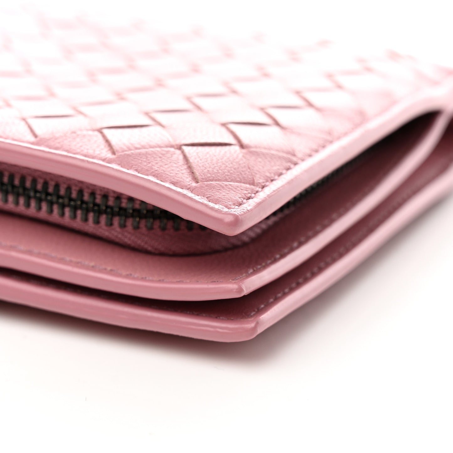 Nappa Intrecciato French Flap Wallet Watteau