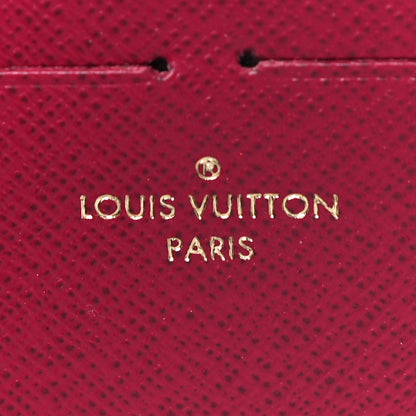 Louis Vuitton Monogram Clemence Wallet Fuchsia 6 of 9