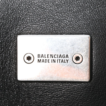 Balenciaga Smooth Calfskin Small Bel Air Carry All Bag Black 7 of 10