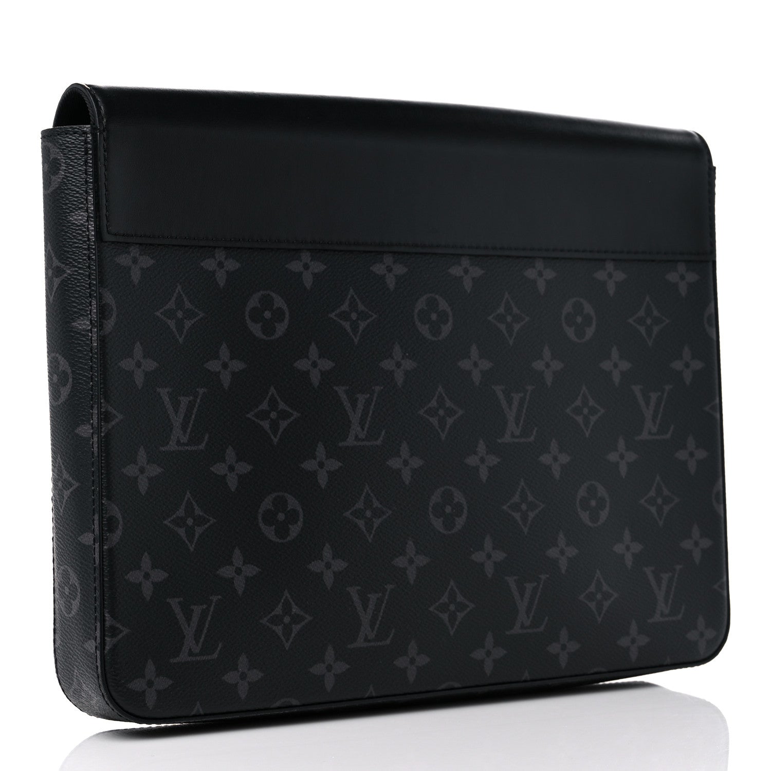 Louis Vuitton Monogram Eclipse Pochette Steamer 3 of 13