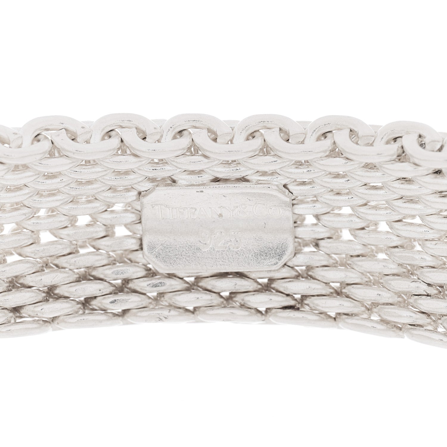 Tiffany Sterling Silver Somerset Mesh Bracelet 3 of 3
