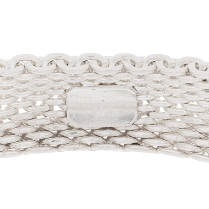 Tiffany Sterling Silver Somerset Mesh Bracelet 3 of 3