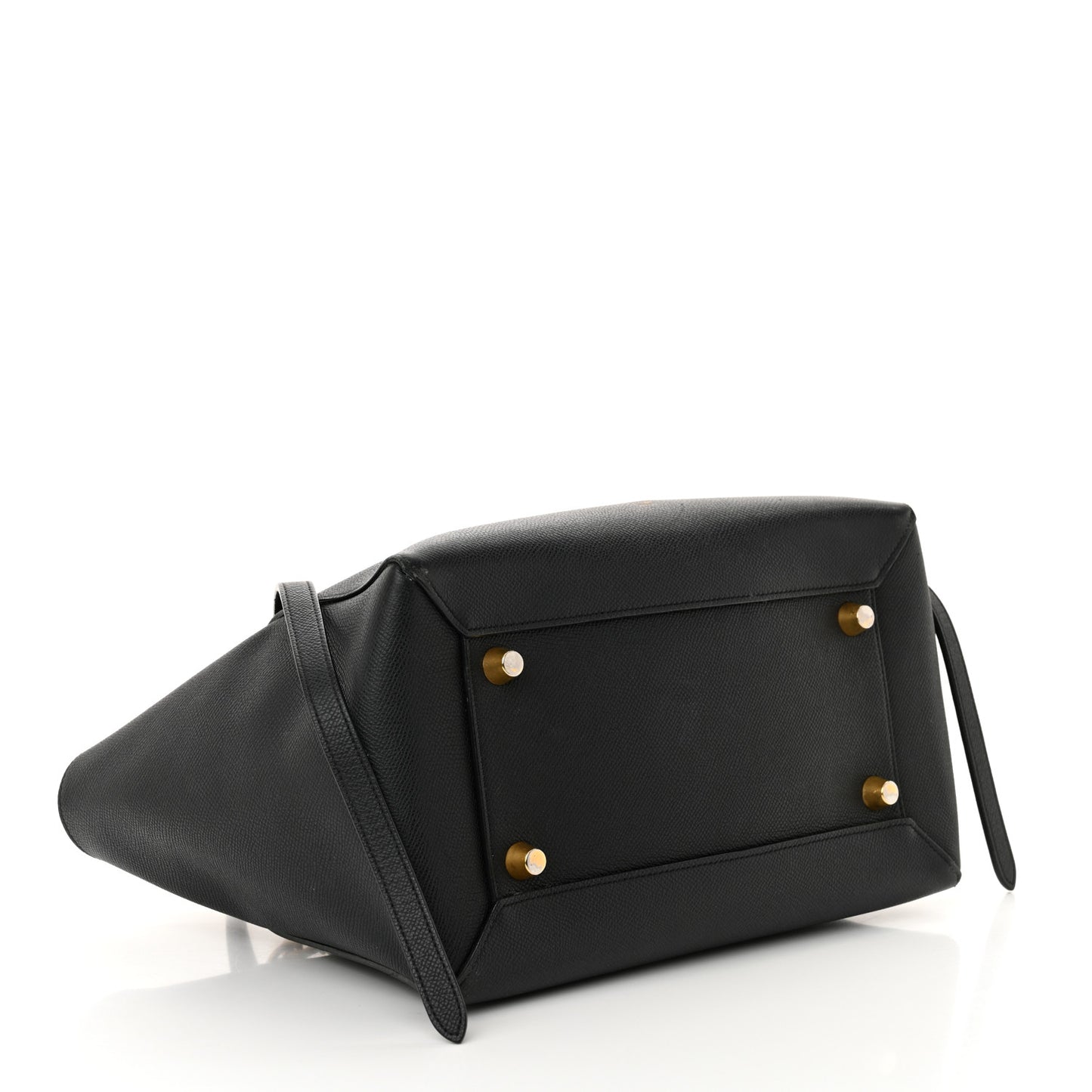 Grained Calfskin Mini Belt Bag Navy