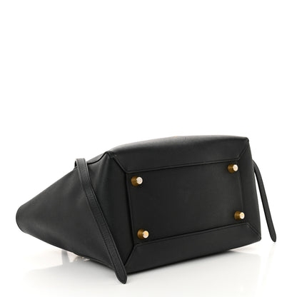 Celine Grained Calfskin Mini Belt Bag Navy 4 of 19