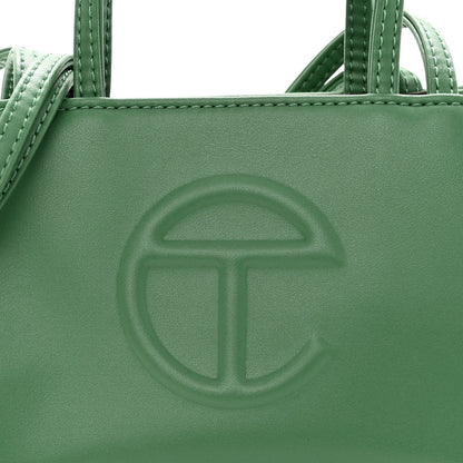 Telfar Vegan Leather Small Shopping Bag Leaf 7 of 9