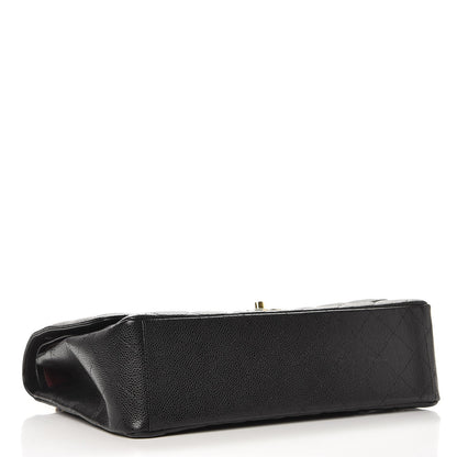 Chanel Caviar Quilted Maxi Double Flap Black 5 of 11