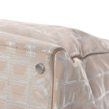 Chanel Nylon Small Travel Duffle Beige 12 of 26