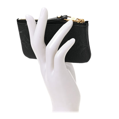 Louis Vuitton Empreinte Monogram Giant Key Pouch Black 2 of 6