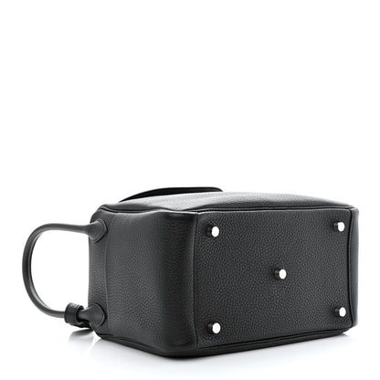 Hermes Taurillon Clemence Lindy 26 Black 4 of 12