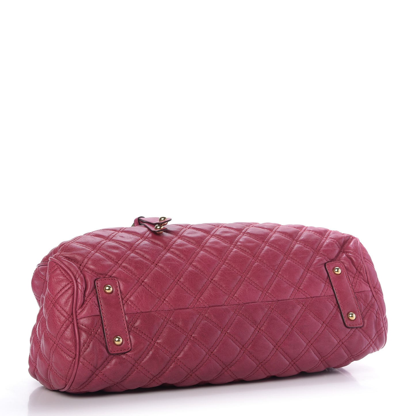 Lambskin Quilted Stam Fuchsia