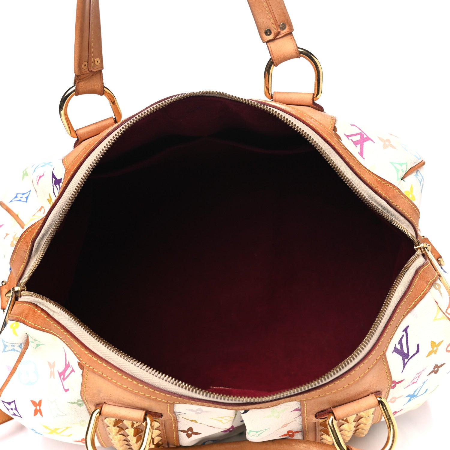 Louis Vuitton Monogram Multicolor Courtney MM White 6 of 24