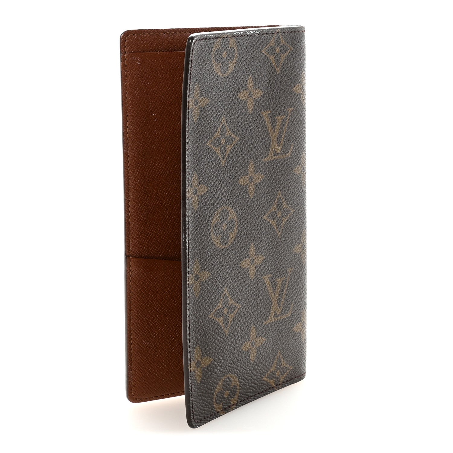 Louis Vuitton Monogram Porte Valeurs Checkbook Wallet 3 of 6