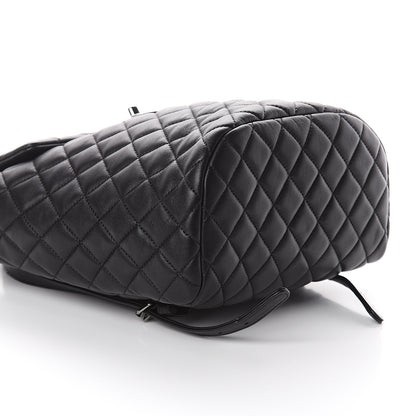 Chanel Lambskin Quilted Small Urban Spirit Backpack Black 8 of 9