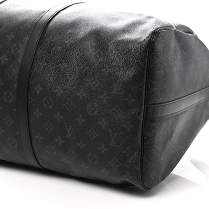 Louis Vuitton X FUJIWARA Monogram Eclipse Flash Fragment Keepall Bandouliere 55 10 of 10
