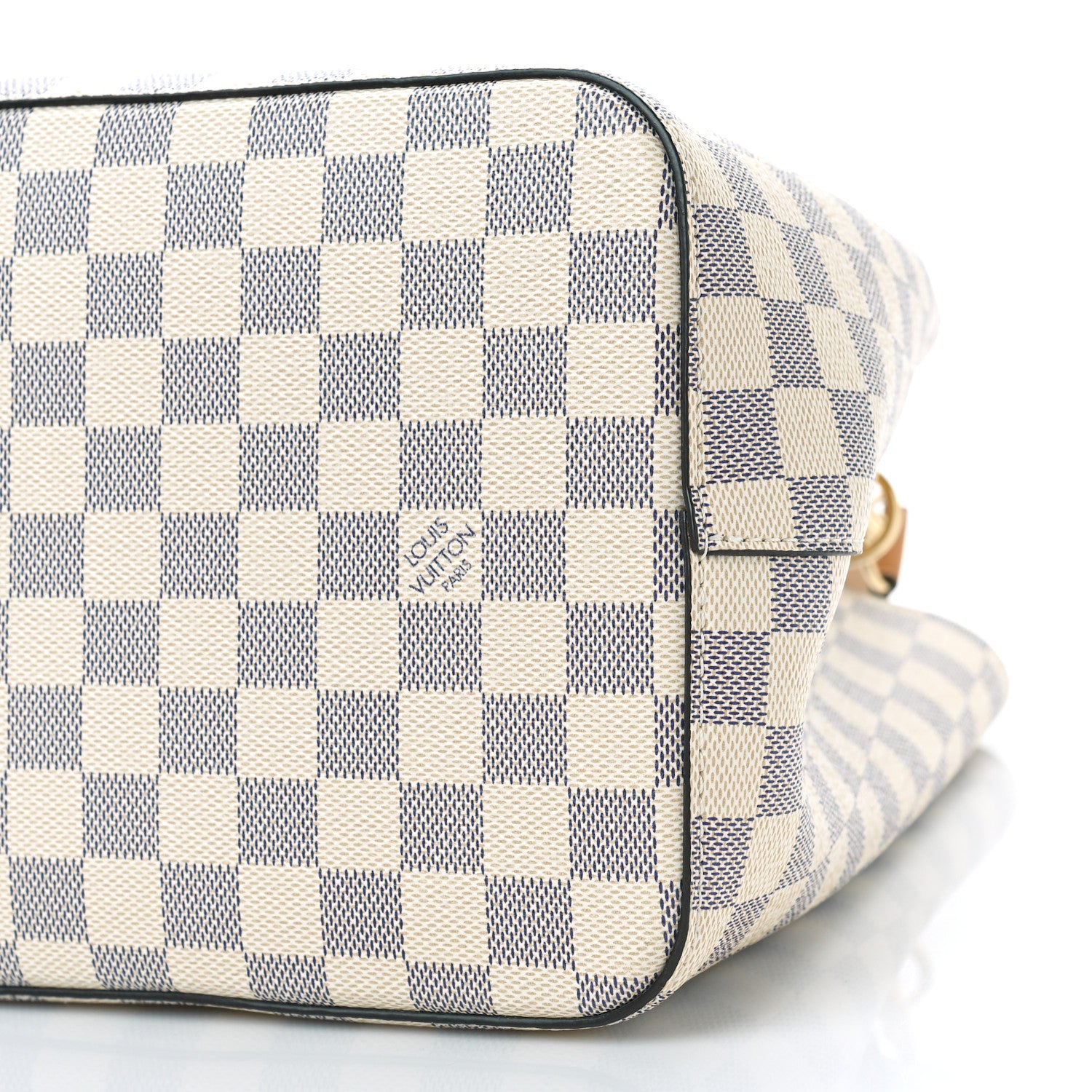 Louis Vuitton Damier Azur Braided Neonoe MM Blue 9 of 11