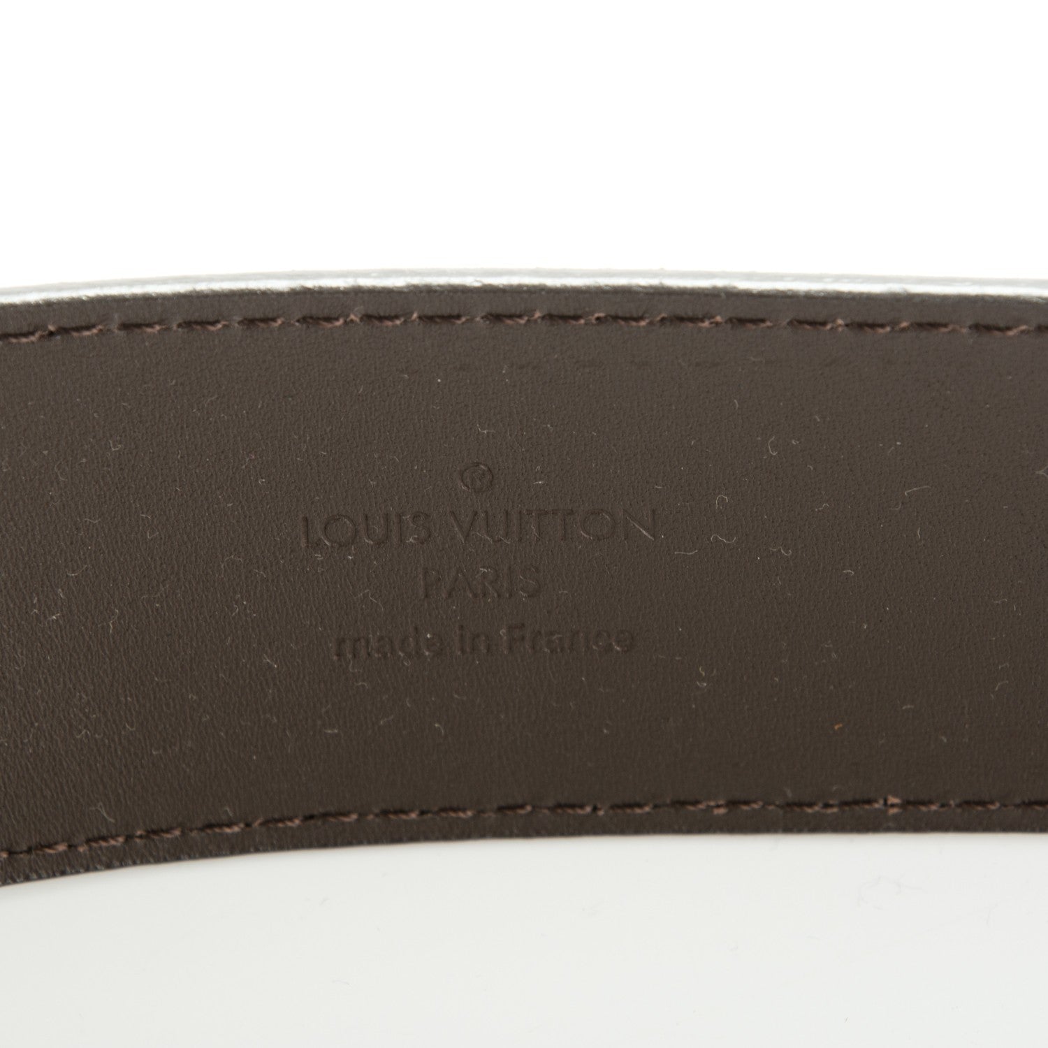Louis Vuitton Damier Ebene 40mm LV Initiales Belt 95 38 4 of 7