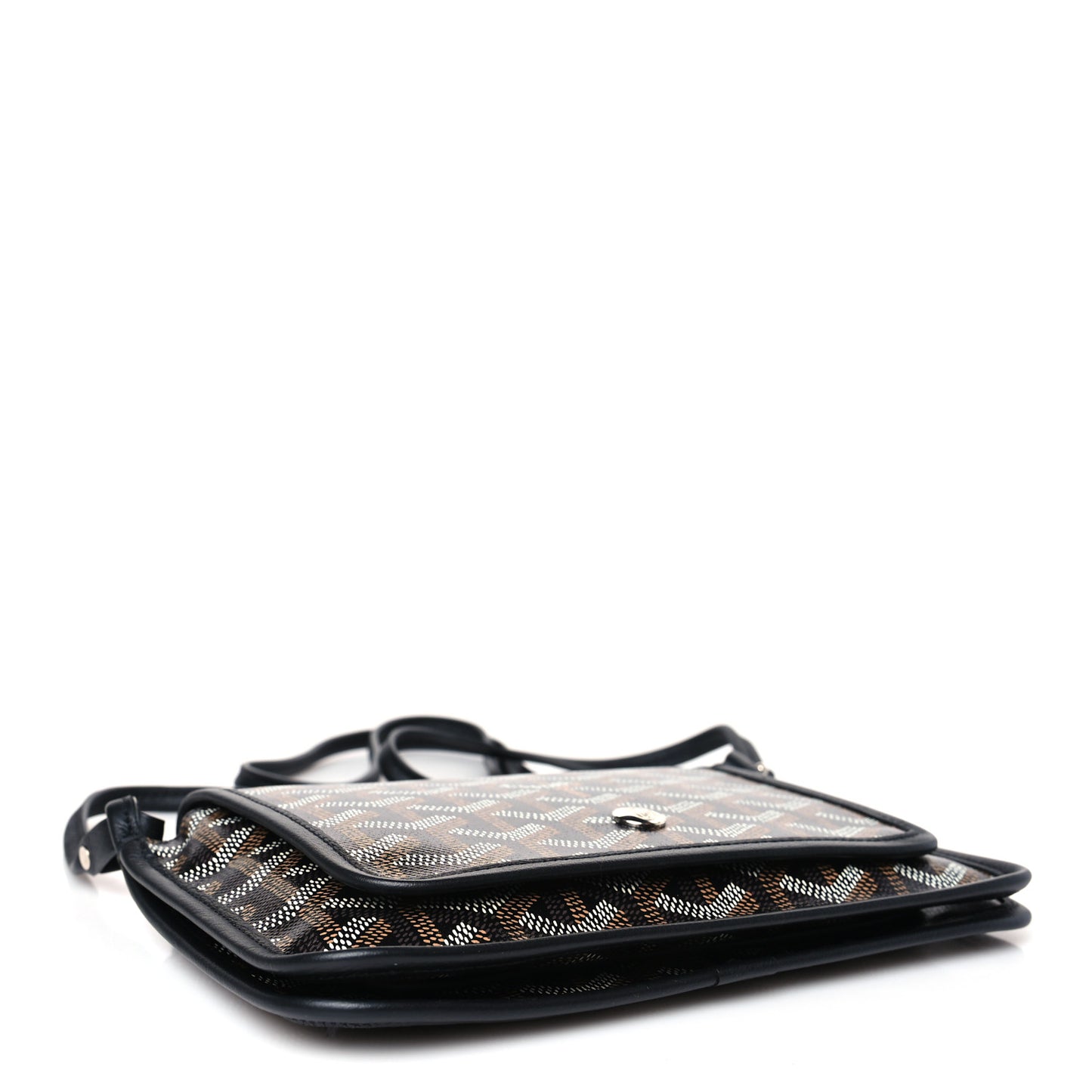 Goyardine Plumet Wallet Clutch Black