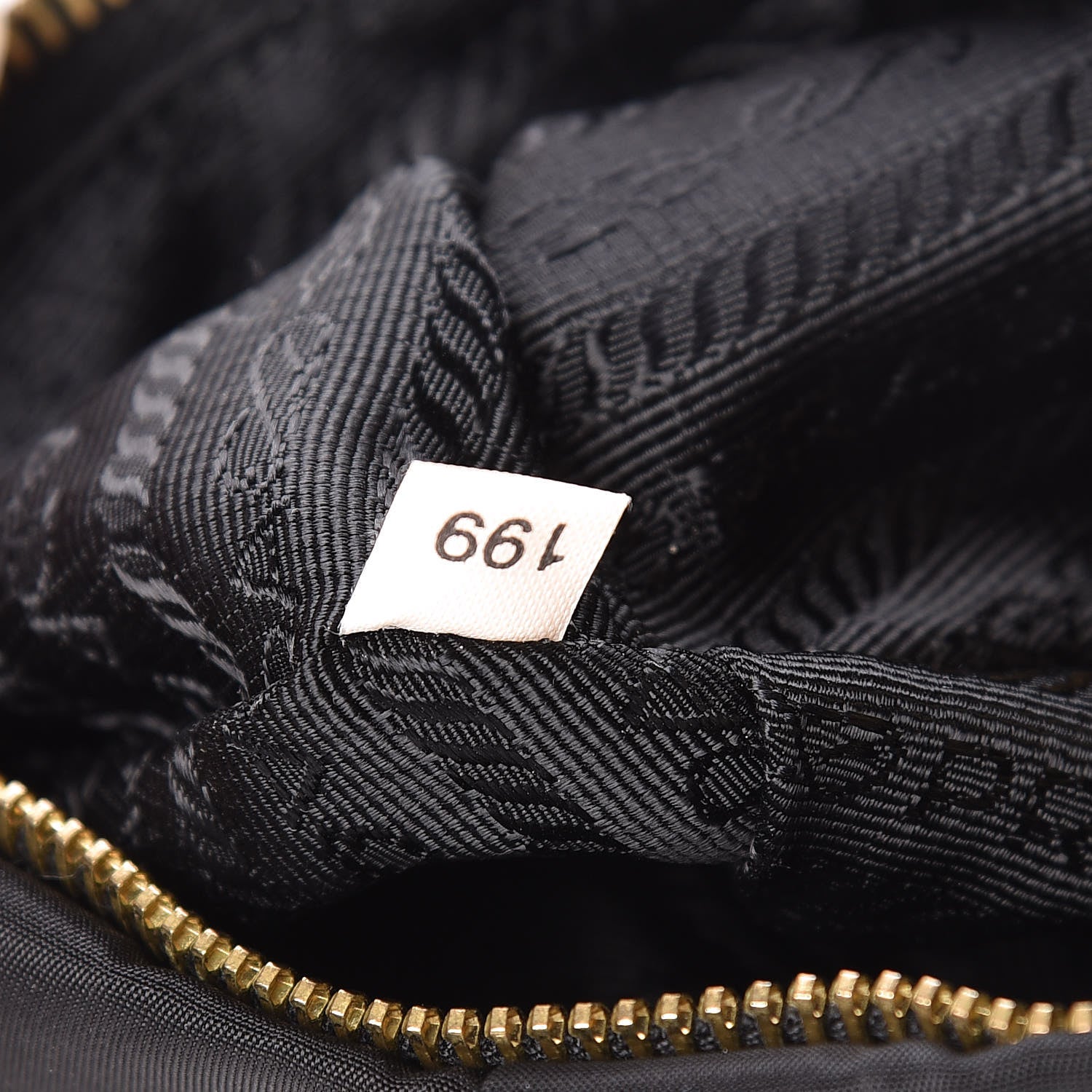 Prada Tessuto Nylon Clutch Wristlet Black 7 of 10