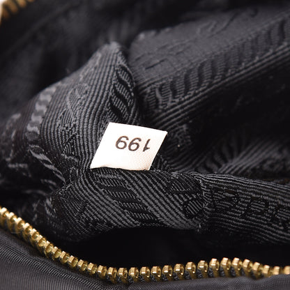 Prada Tessuto Nylon Clutch Wristlet Black 7 of 10