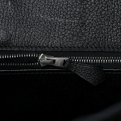 Hermes Shiny Niloticus Crocodile Birkin 35 Black 18 of 37