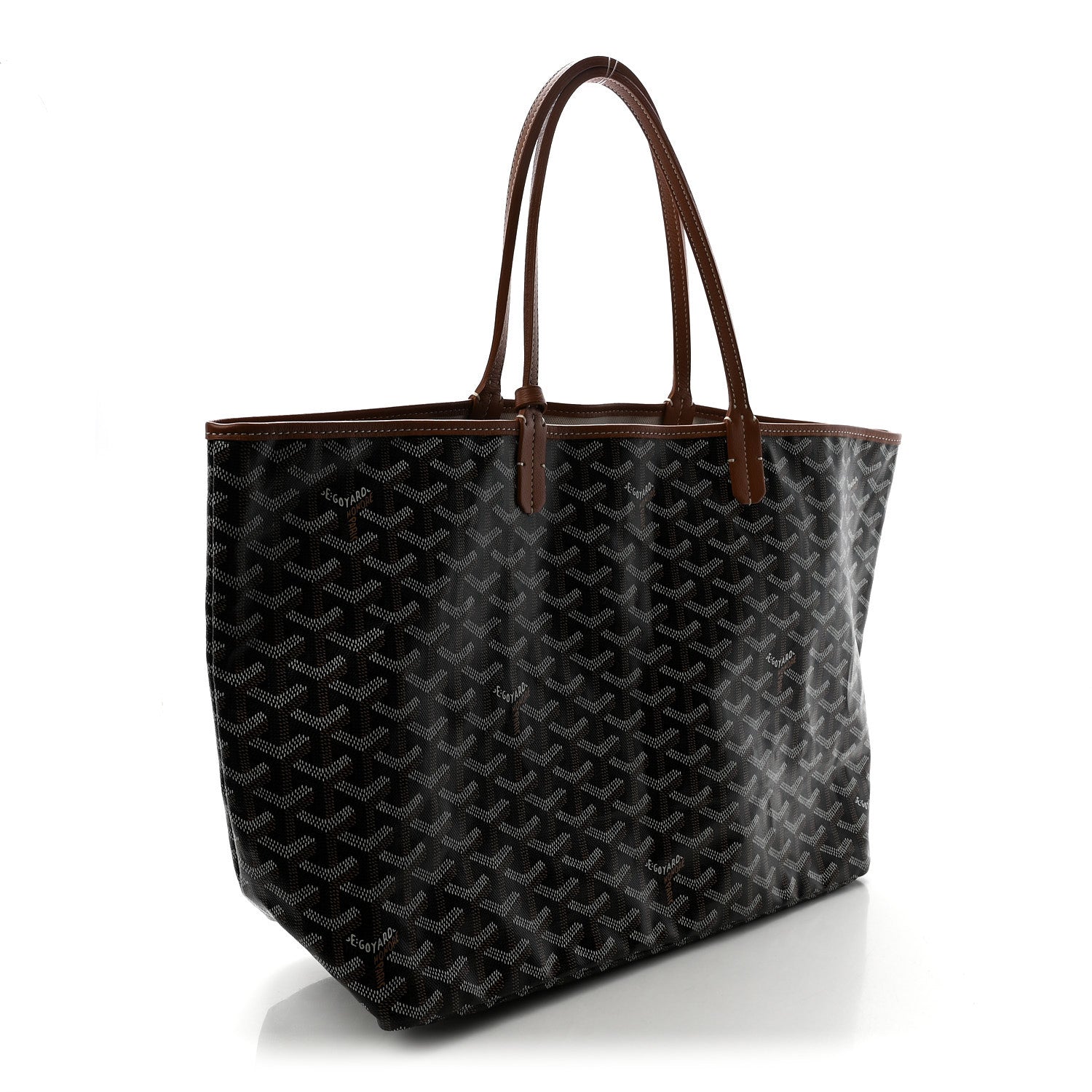 Goyard Goyardine Saint Louis PM Black Gold 4 of 11