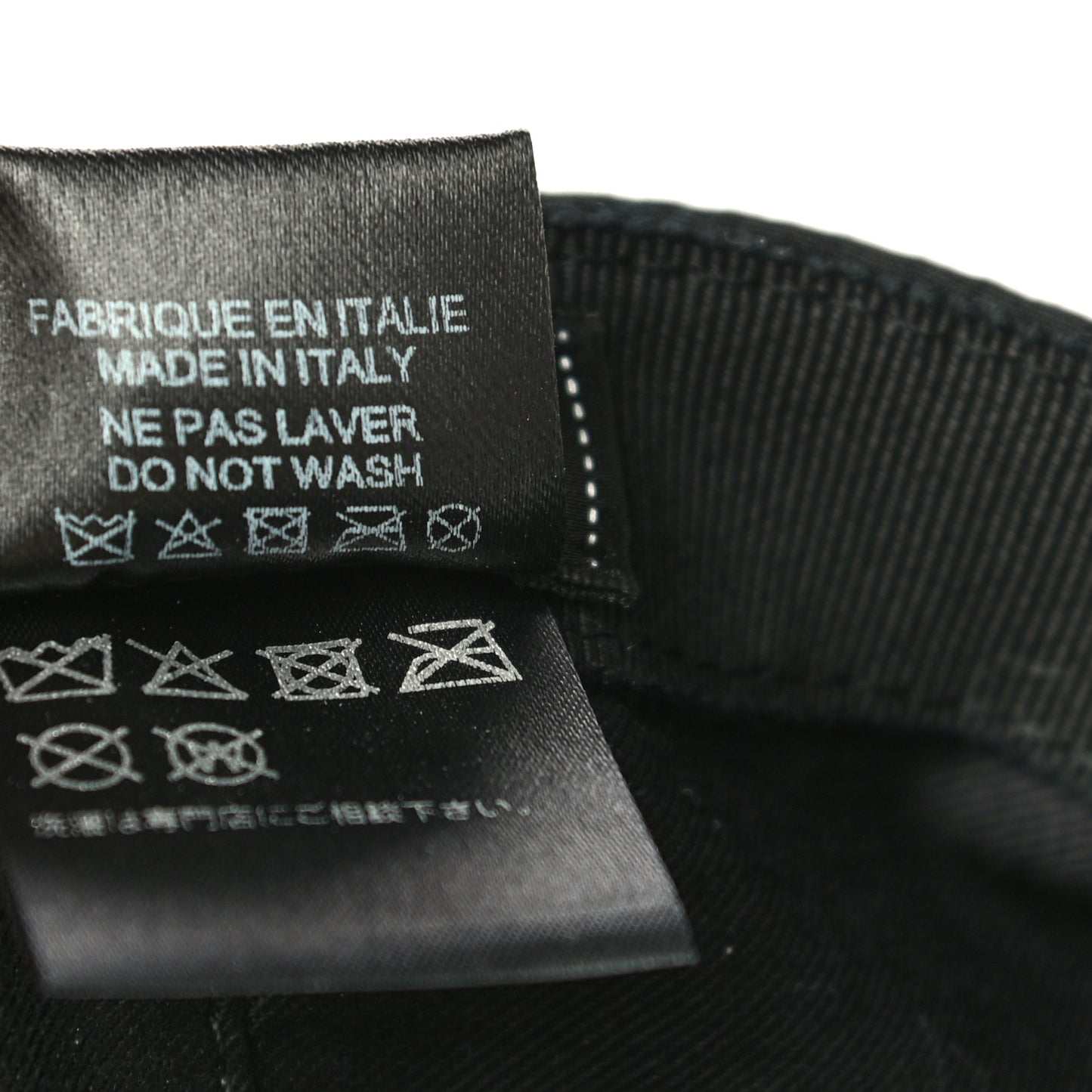 Cotton CC Cap Hat Black
