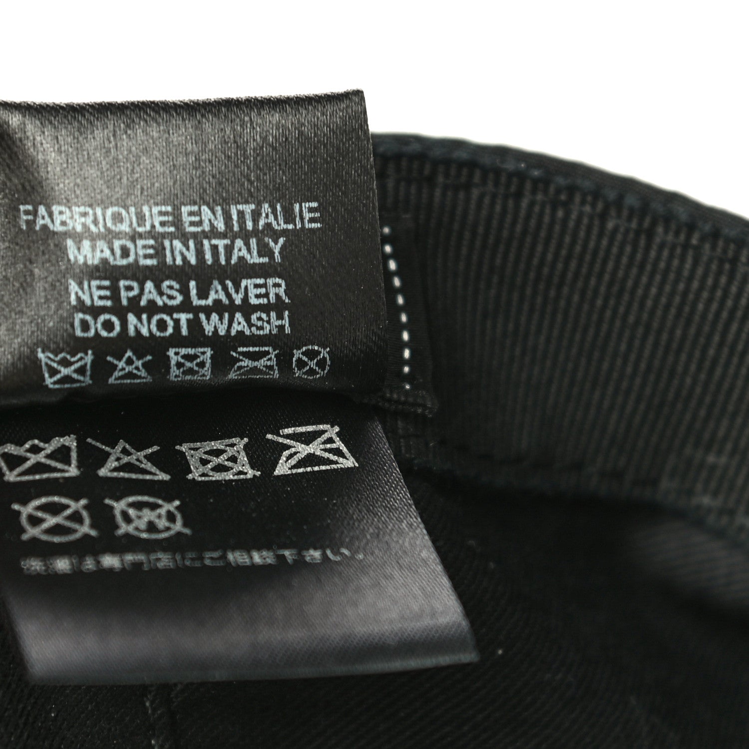 Chanel Cotton CC Cap Hat Black 8 of 8
