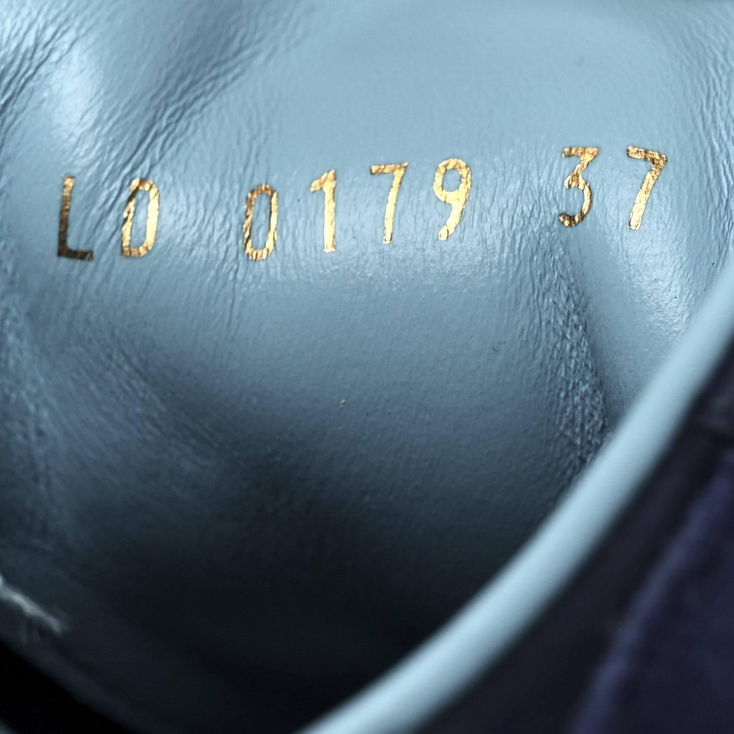 Louis Vuitton Suede Run Away Sneakers 37 Blue 8 of 8
