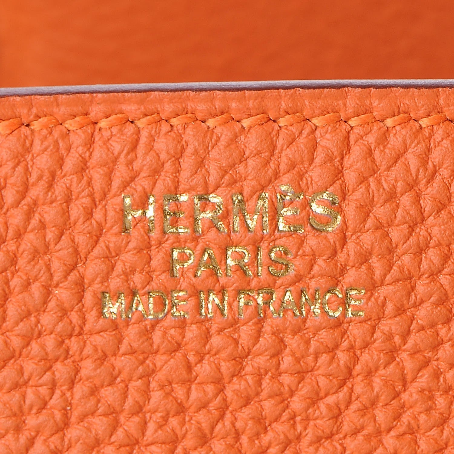 Hermes Togo Birkin 35 Orange 10 of 53