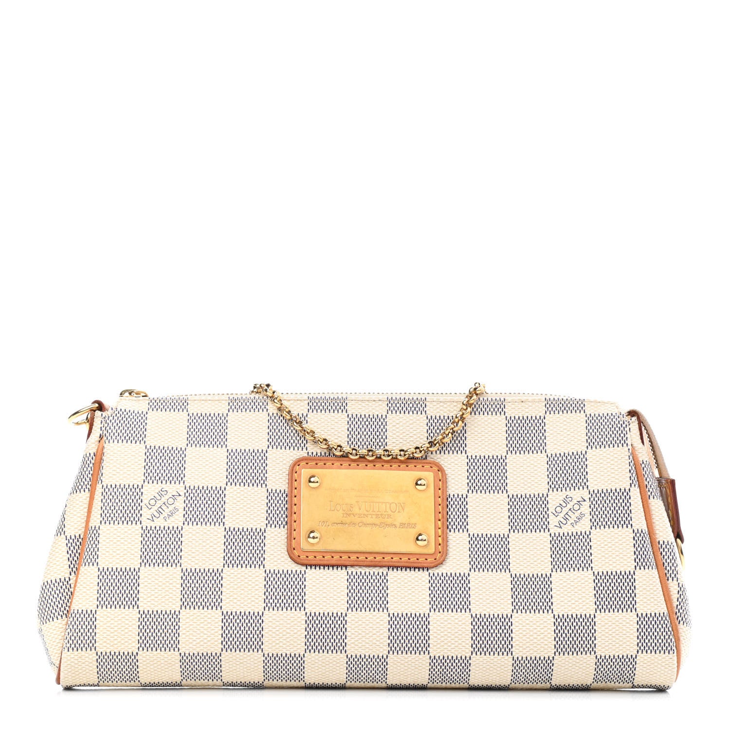 Louis Vuitton Damier Azur Eva Clutch 1 of 7